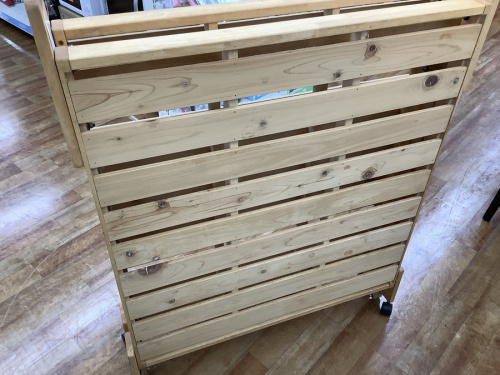 折りたたみすのこベッドの中居木工