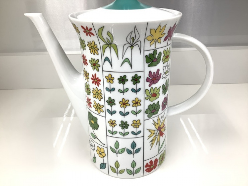 ティーポットのRosenthal × Emilio Pucci