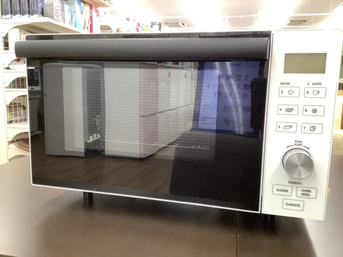 キッチン家電のオーブンレンジ