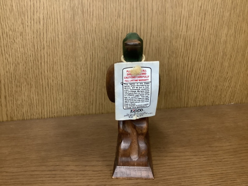 手彫りマラードのテーブルライター