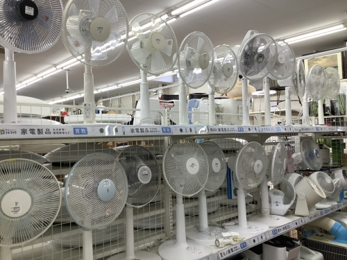 エアコンの扇風機