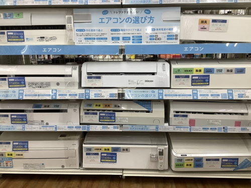 季節家電のエアコン