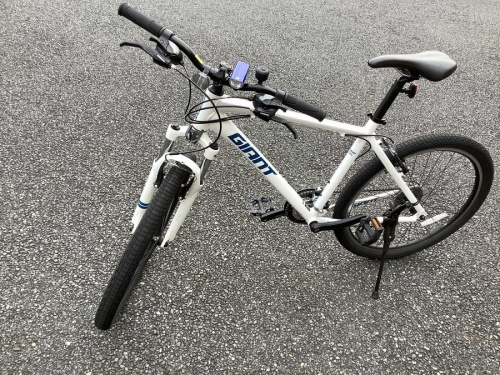 アウトドアの自転車