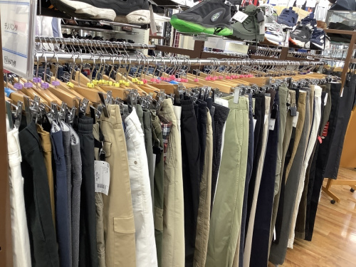 秋物衣類の洋服