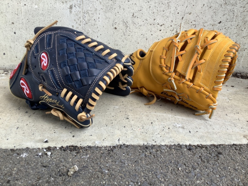 スポーツの野球グローブ