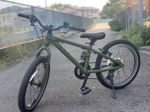 アウトドアの自転車