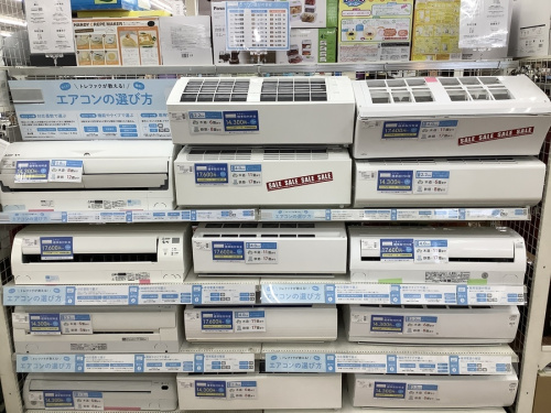 季節家電のエアコン