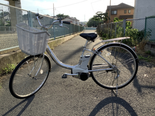 アウトドアの自転車