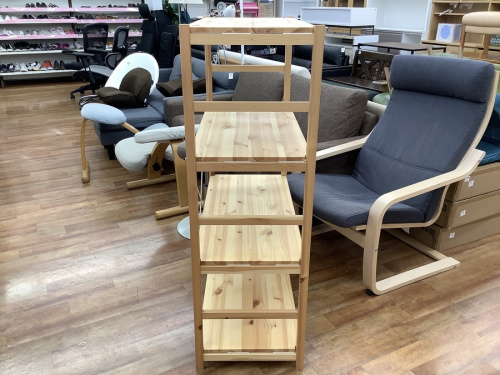 万能収納のユニットシェルフ