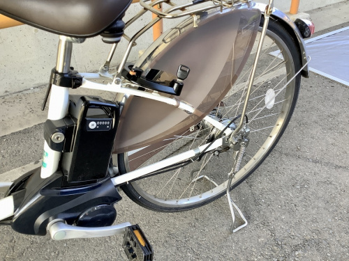 自転車の電動アシスト自転車