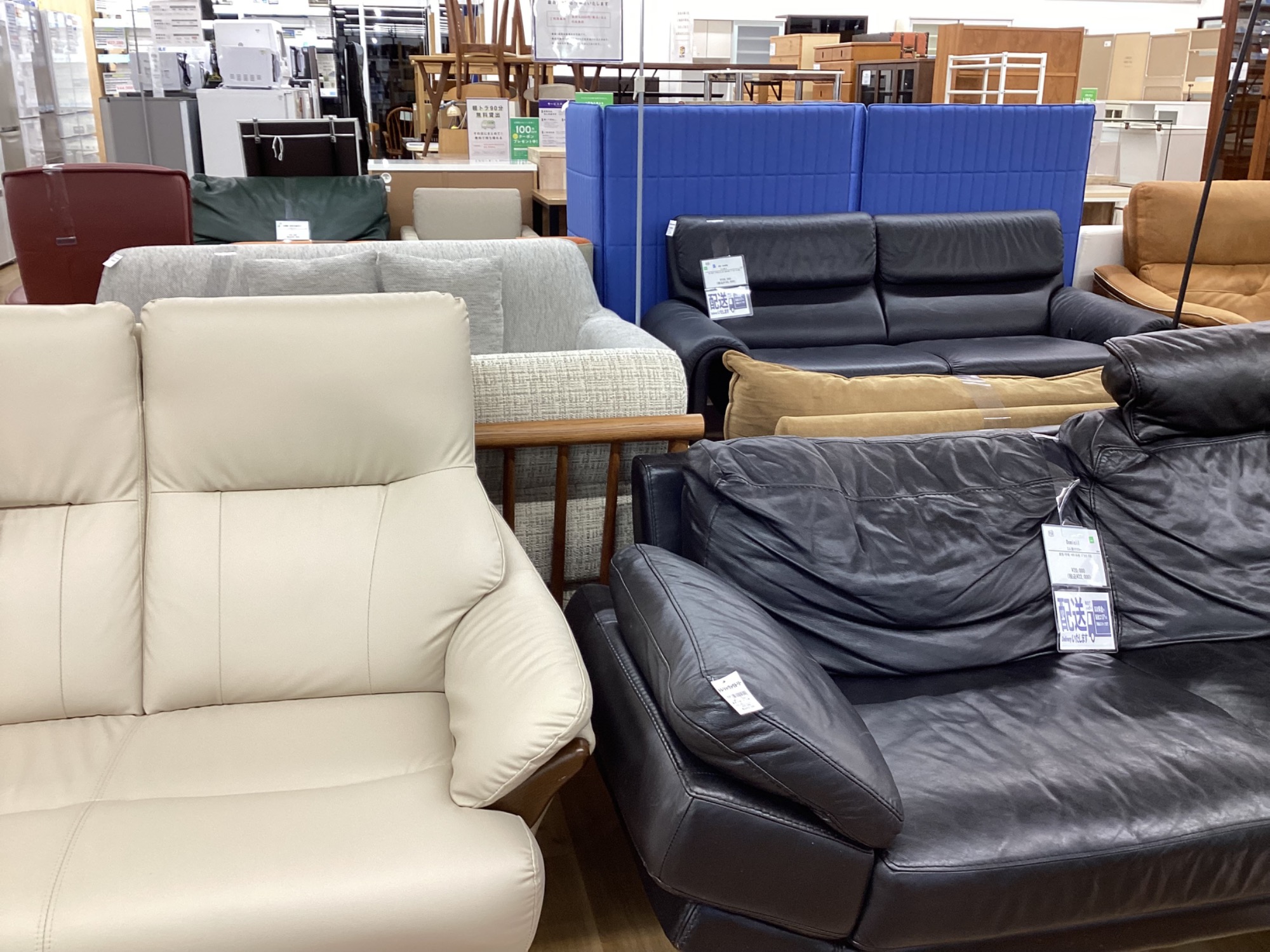 売約済み【BY REUSE 霧島国分新町店 出張買取•見積完全無料¥0】3WAY ソファベッド 売約済み【BY REUSE 霧島国分新町店 出張買取•見積完全無料¥0】レザー