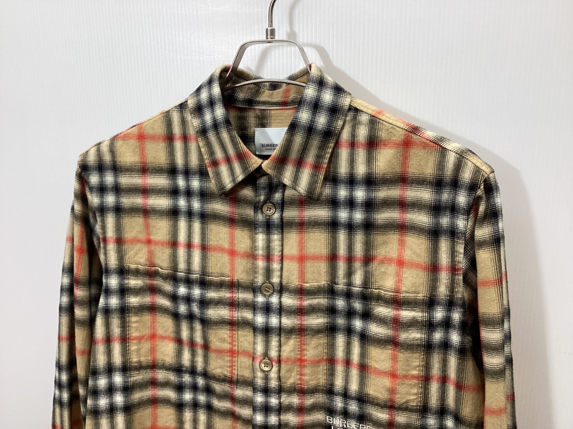 BURBERRY 中古 バーバリーロンドン LONDON 長袖 シャツ チェック