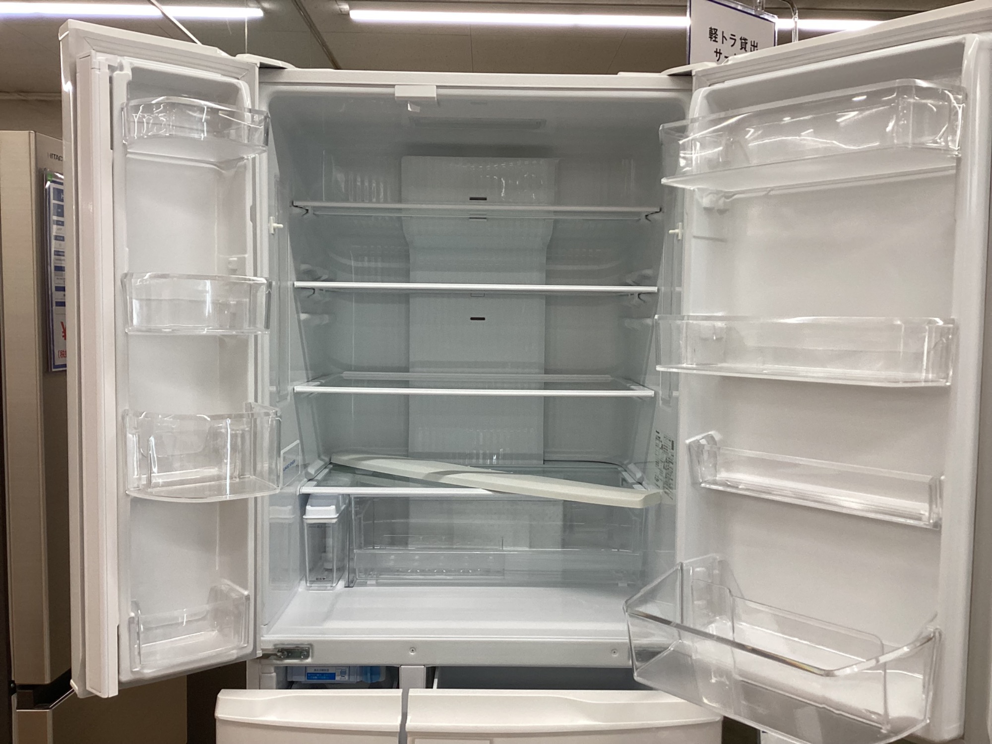 セット購入で割引　超美品パナソニック2020年製　6ドア冷蔵庫　容量451L パナソニック Panasonic 冷蔵庫 6ドア 451L フレンチドア