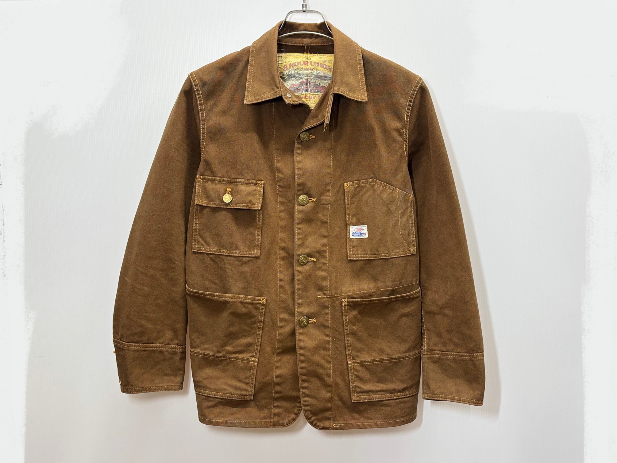 Joe McCOY (ジョーマッコイ) ダックジャケット 買取入荷いたし