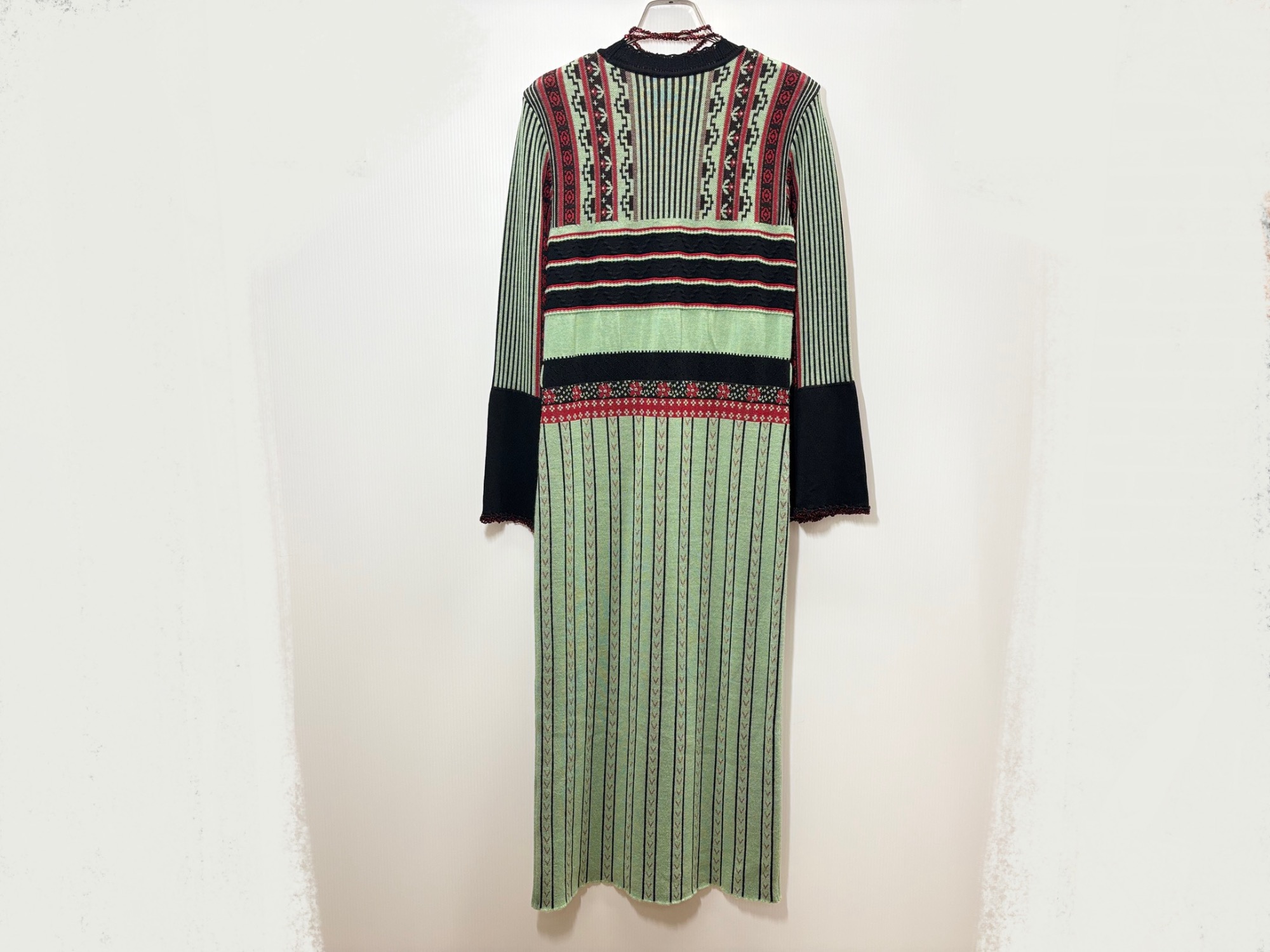 【希少】Mame Kurogouchi ニット ワンピース 完売 ジャガード 1 ブランド買取20％UP中！】 Mame Kurogouchi (マメクロゴウチ) ペディ