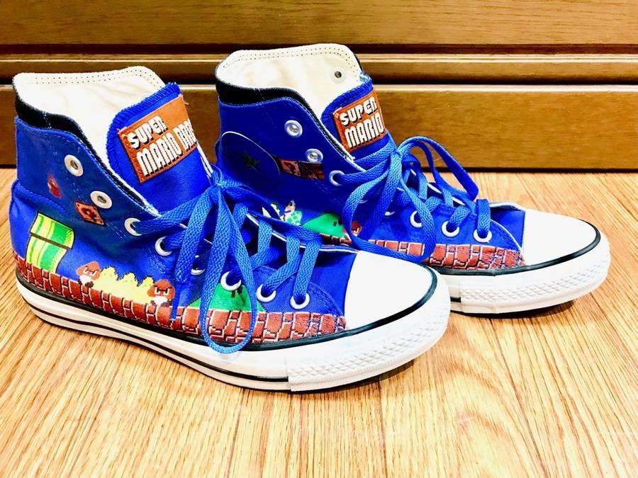 CONVERSE スーパーマリオコラボスニーカー各種入荷しました