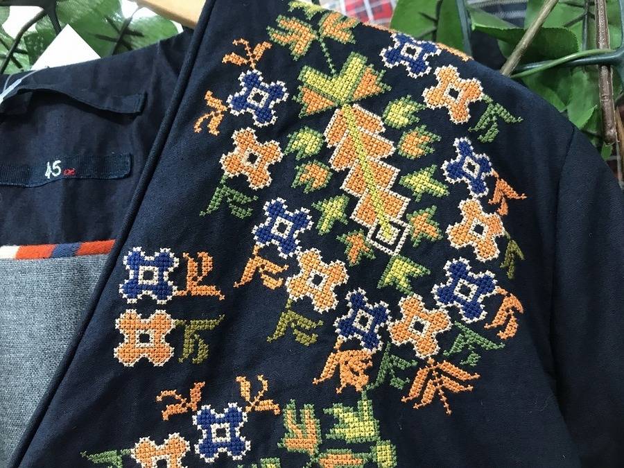 45rpmインディゴダウン刺繍コート入荷しました！！【中央林間店