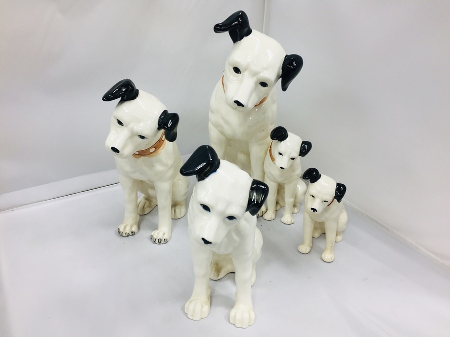 ビクター犬の大ファンだった方が、二〇年前からの、コレクションです