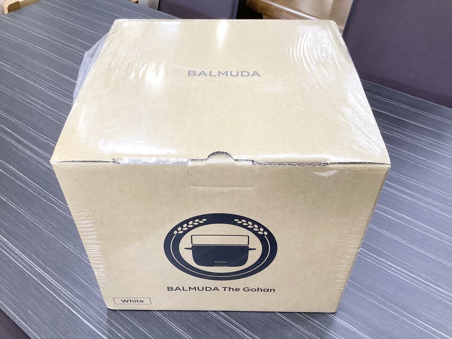未使用品】BALMUDA(バルミューダ) 電気炊飯器 BALMUDA The Gohan 