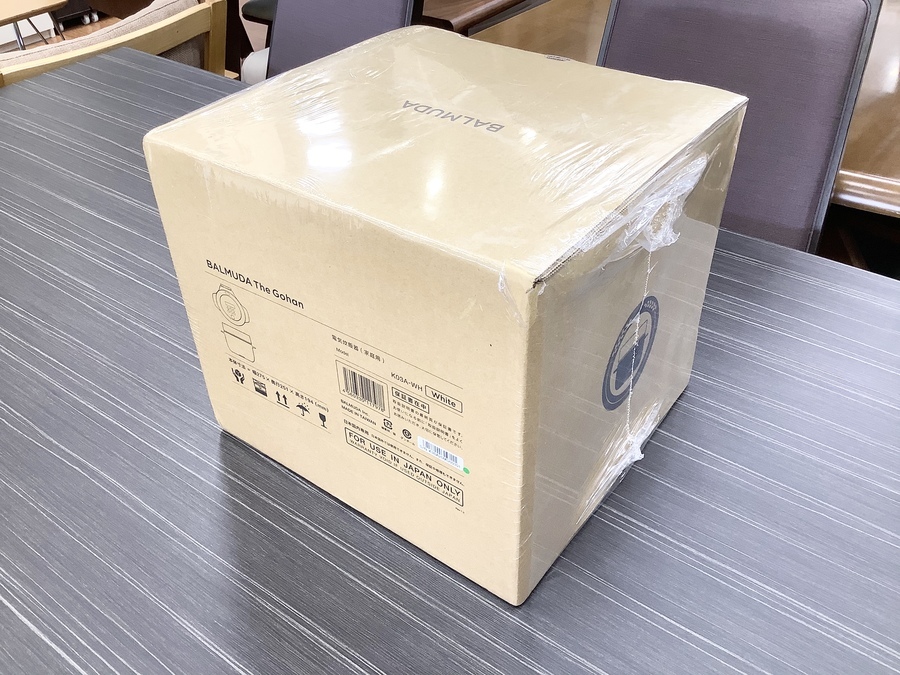 未使用品】BALMUDA(バルミューダ) 電気炊飯器 BALMUDA The Gohan 
