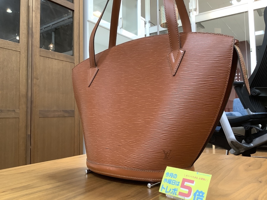 ルイヴィトン M52333 ハンドバッグ ケニアブラウン  LOUIS VUITTON サンジャックポワニエロング エピ ルイヴィトン M52333 ハンドバッグ ケニアブラウン LOUIS VUITTON サン
