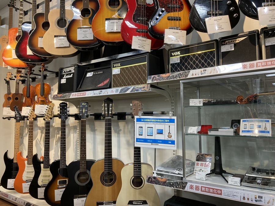 楽器売場プチリニューアルしました！ギター入荷！【中央林間店】｜2021