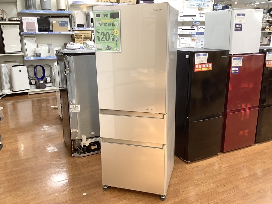 札幌市引取限定　パナソニック 2017年製 冷凍冷蔵庫 NR-C32FGM-N 2017年製】Panasonicの3ドア冷蔵庫 NR-C32FGM-N が入荷致しました