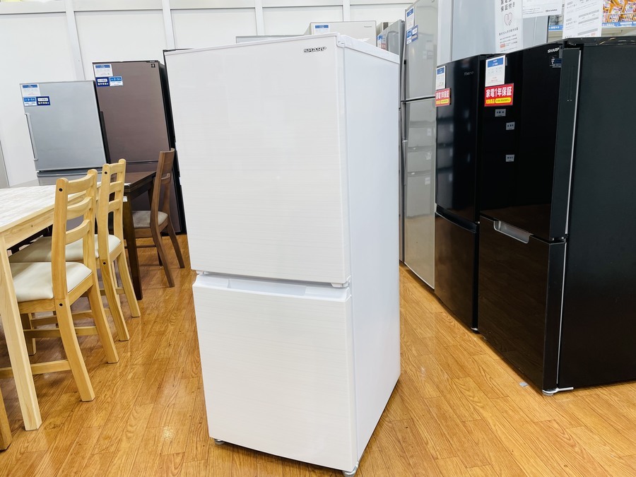 SHARP(シャープ)の単身用2ドア冷蔵庫 SJ-D15H-Wが入荷いたしました！ [2022.07.19発行]｜リサイクルショップ