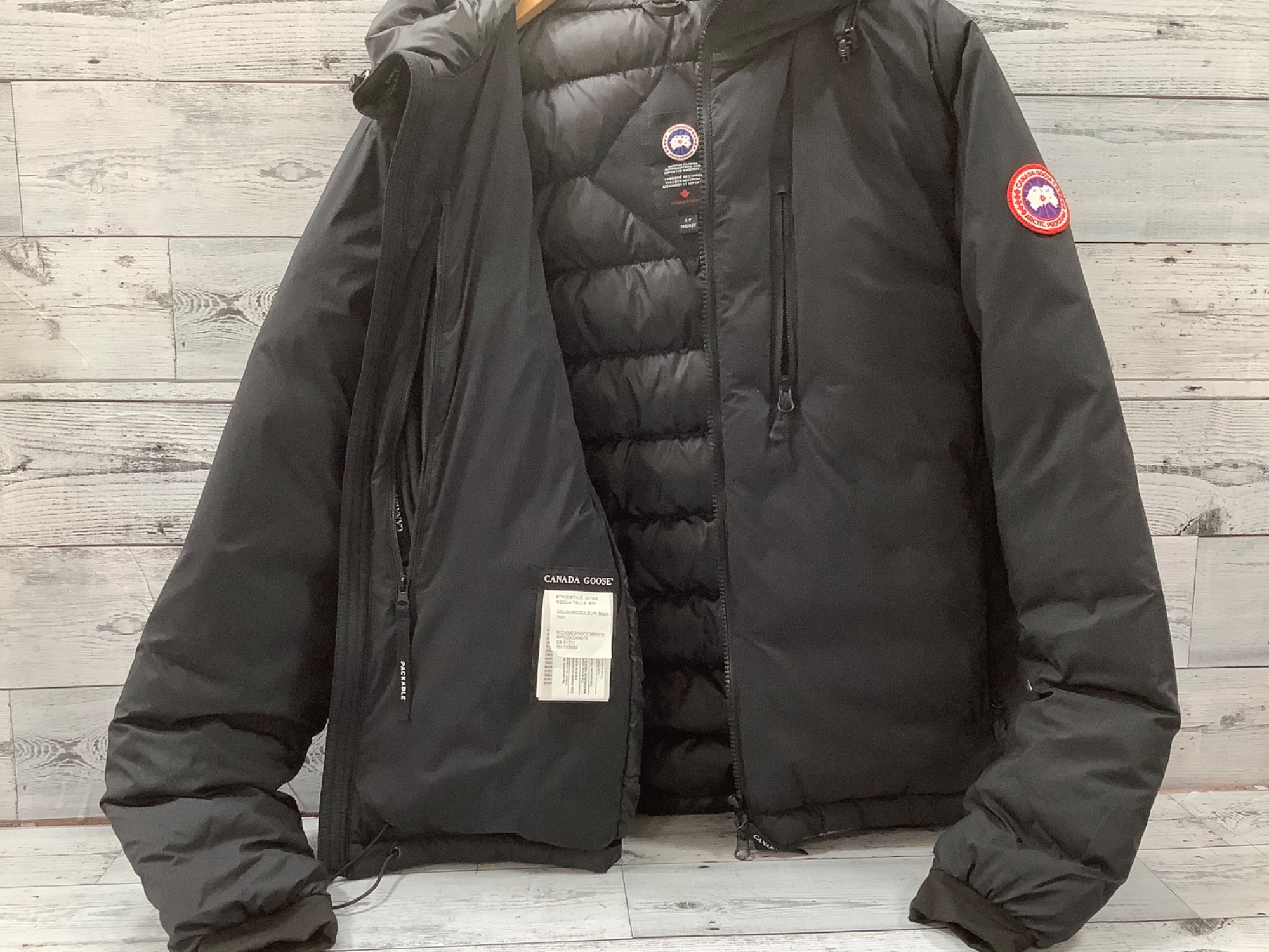   カナダグース　ダウンS/P ブラック CANADA GOOSE ダウンベスト ブラック S/P