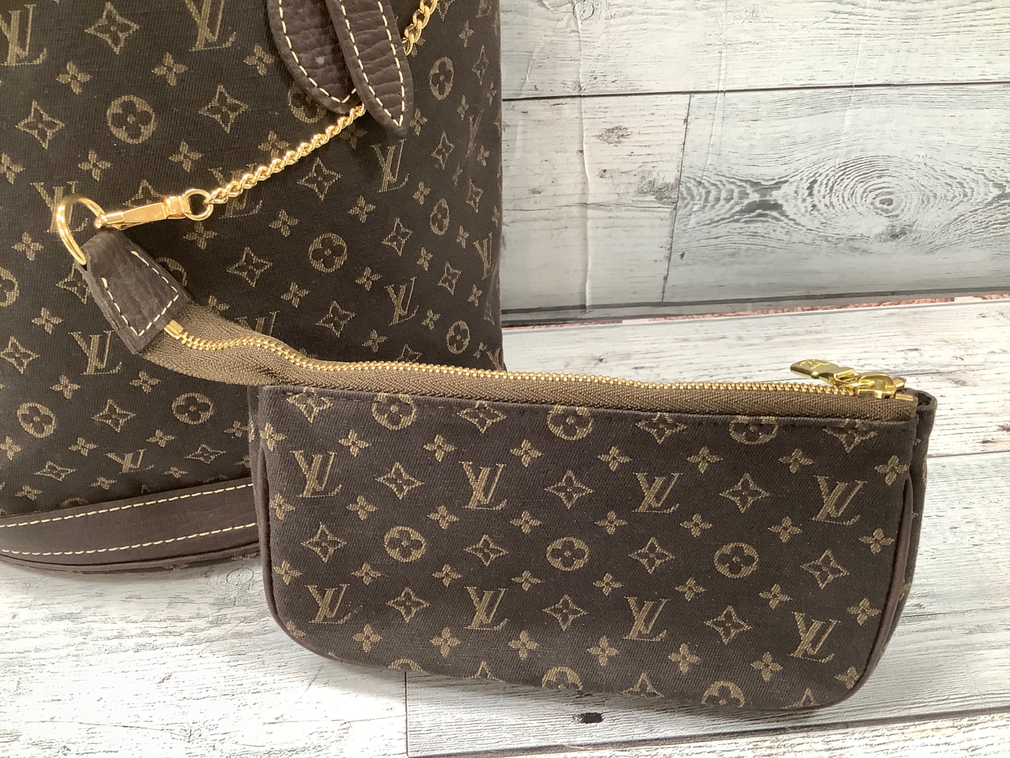 LOUIS VUITTON】ルイ・ヴィトン モノグラム・ミニラン バケットPM