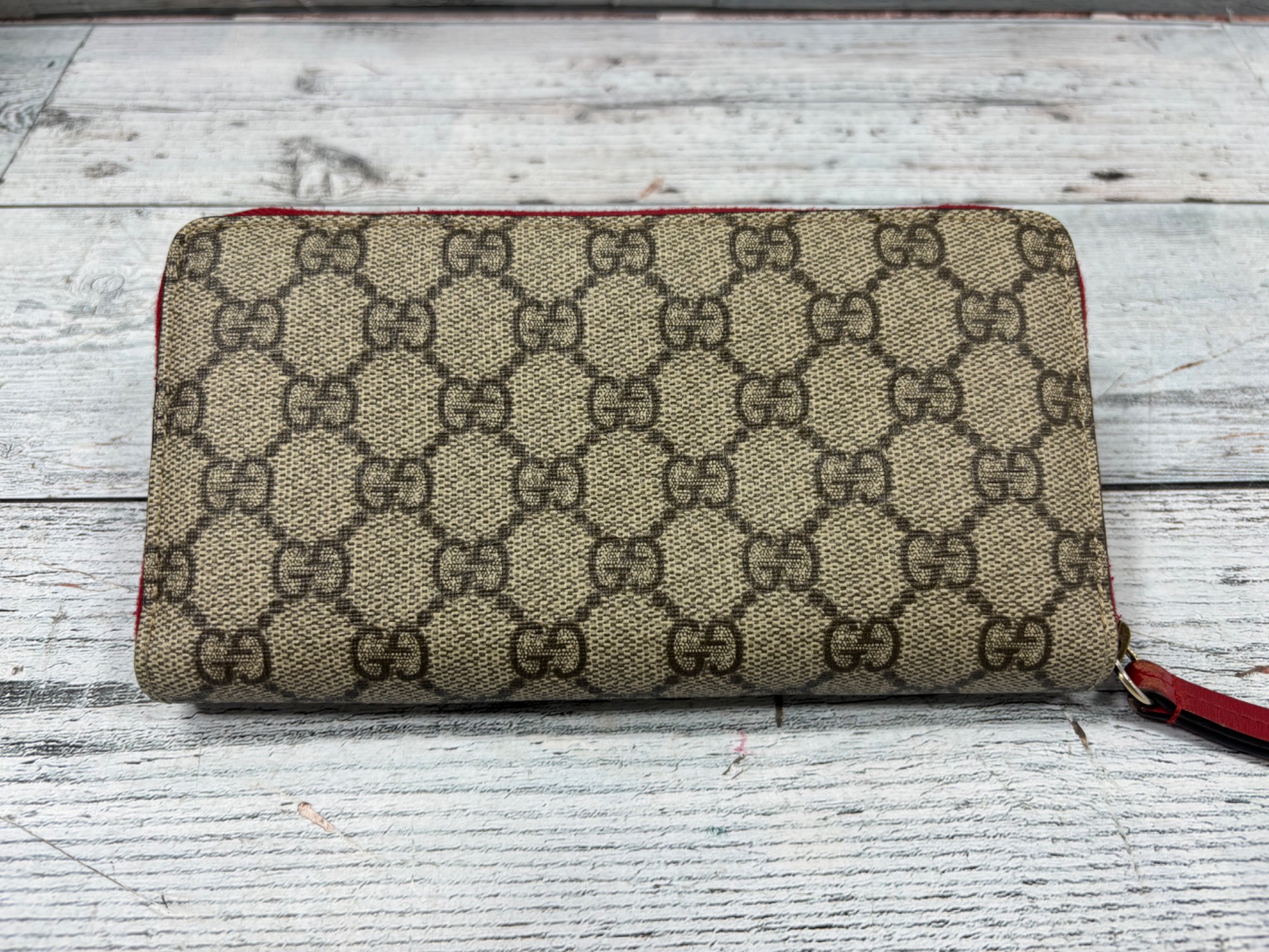 GUCCI グッチ GGスプリーム チェリー ウォレット 財布 GUCCI グッチ GGスプリーム チェリー ミニウォレット 二つ折り