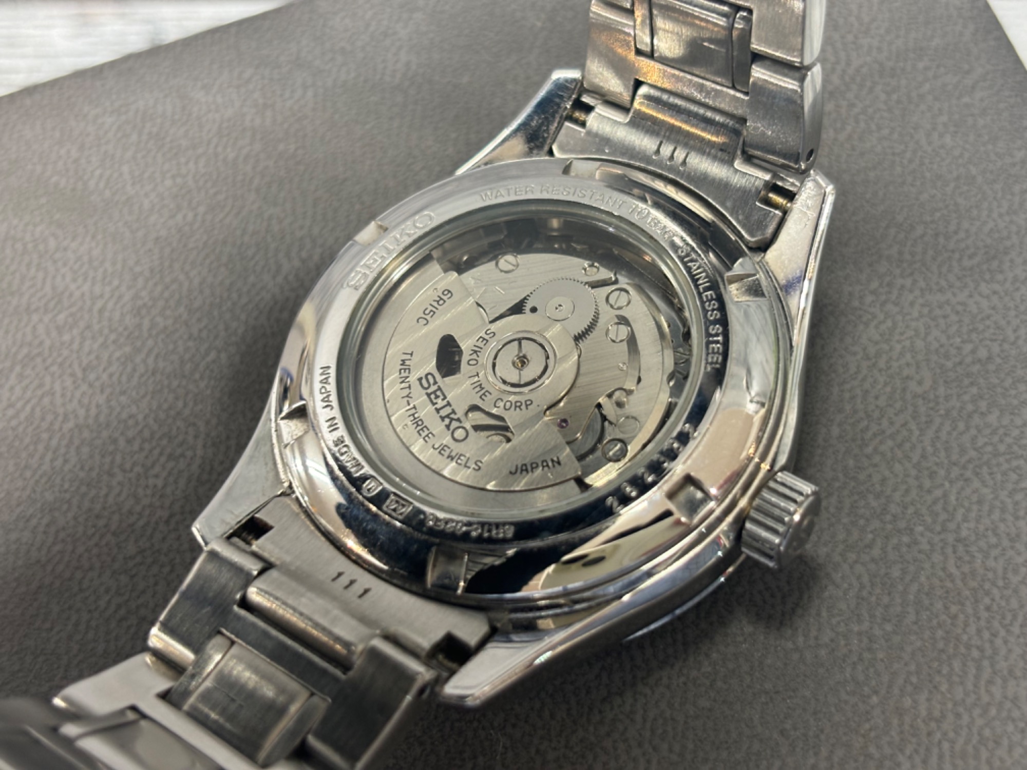 SEIKOの自動巻き腕時計 6R15-02F0 ブレザージュ が入荷いたしました