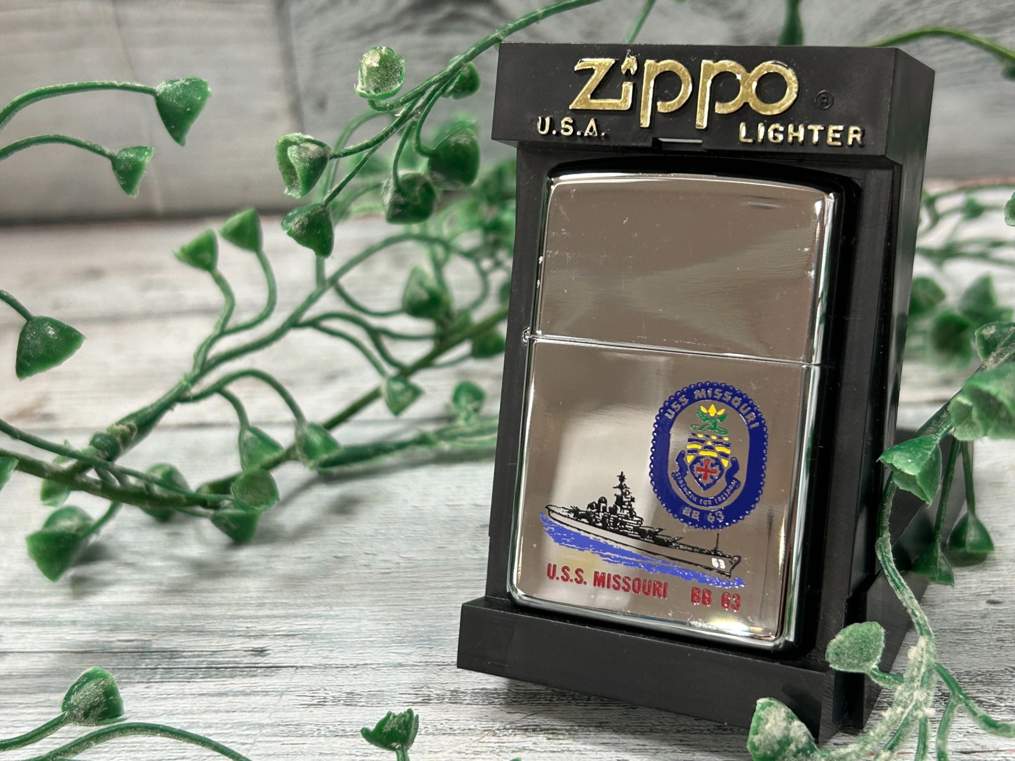 ZIPPO(ジッポ) U.S.S MISSOURI BB63 2001年製 が入荷いたしました