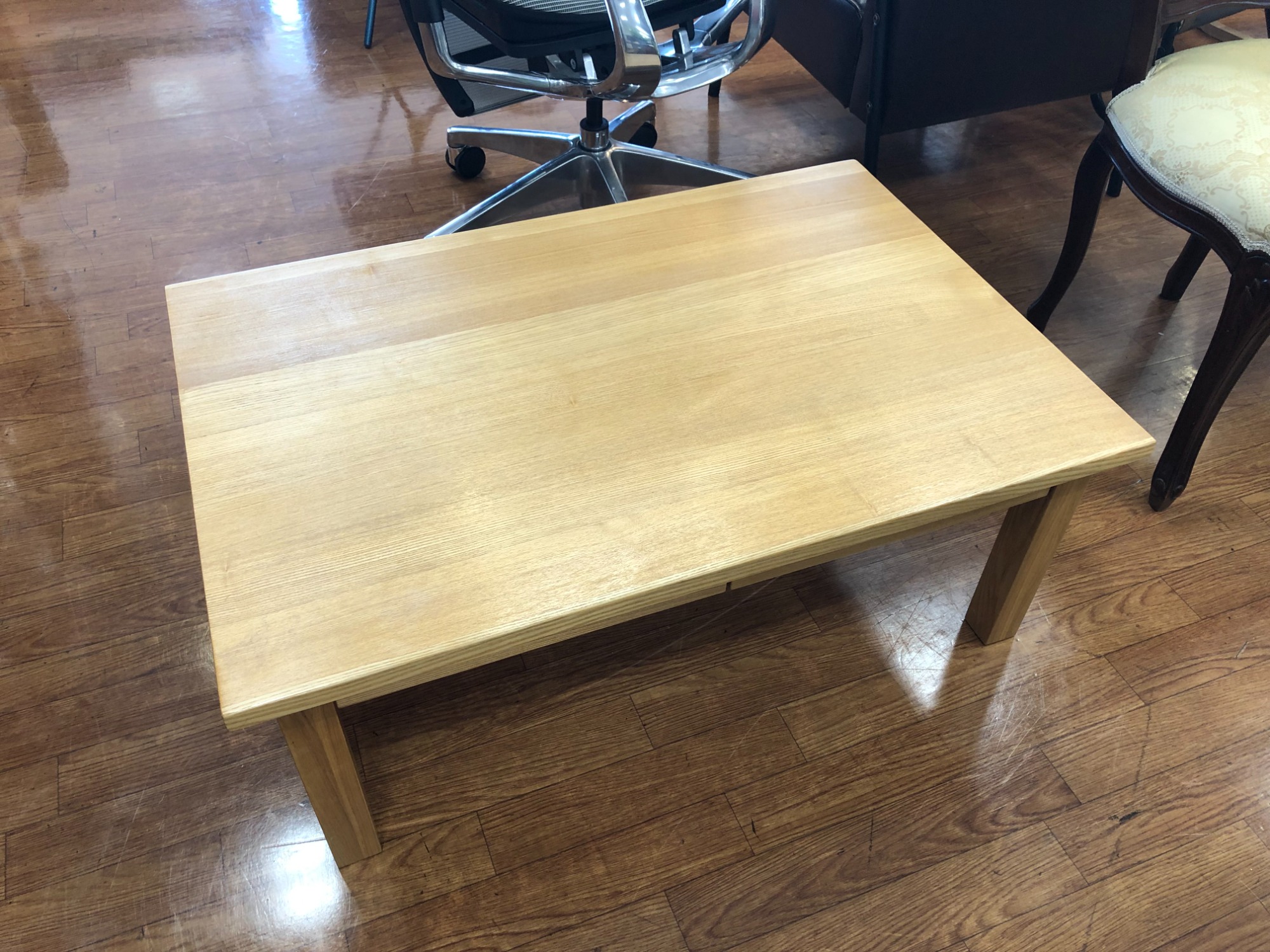 トレファク高槻店】取りに来れる方限定！【無印良品】タモ材のロー