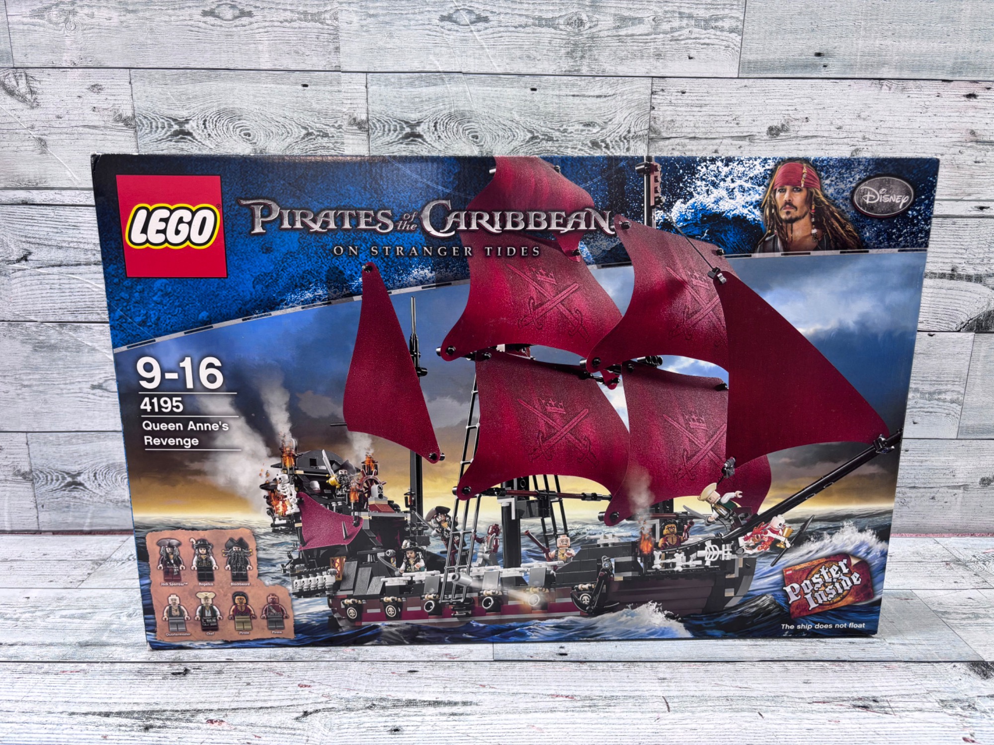 LEGO パイレーツ・オブ・カリビアン アン王女の復讐号 4195が入荷 