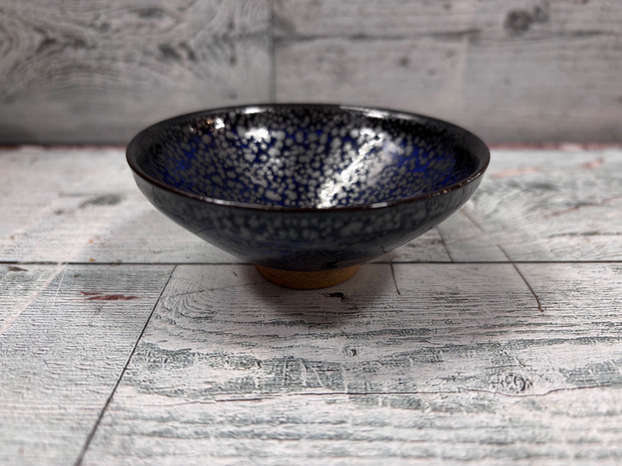 鎌田 幸ニ作 盃 油滴 京焼 京焼・清水焼 鎌田幸二 耀変油滴天目盃 – SEIKADO