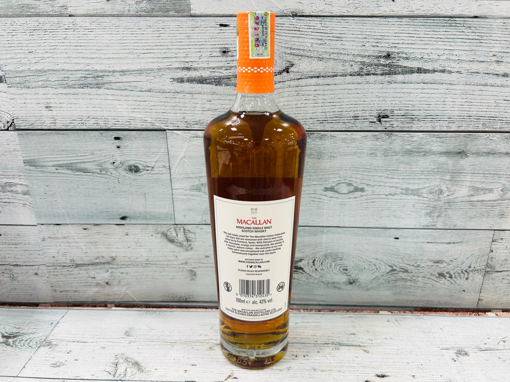 MACALLAN(マッカラン）18年 カラーコレクション 700ml が入荷