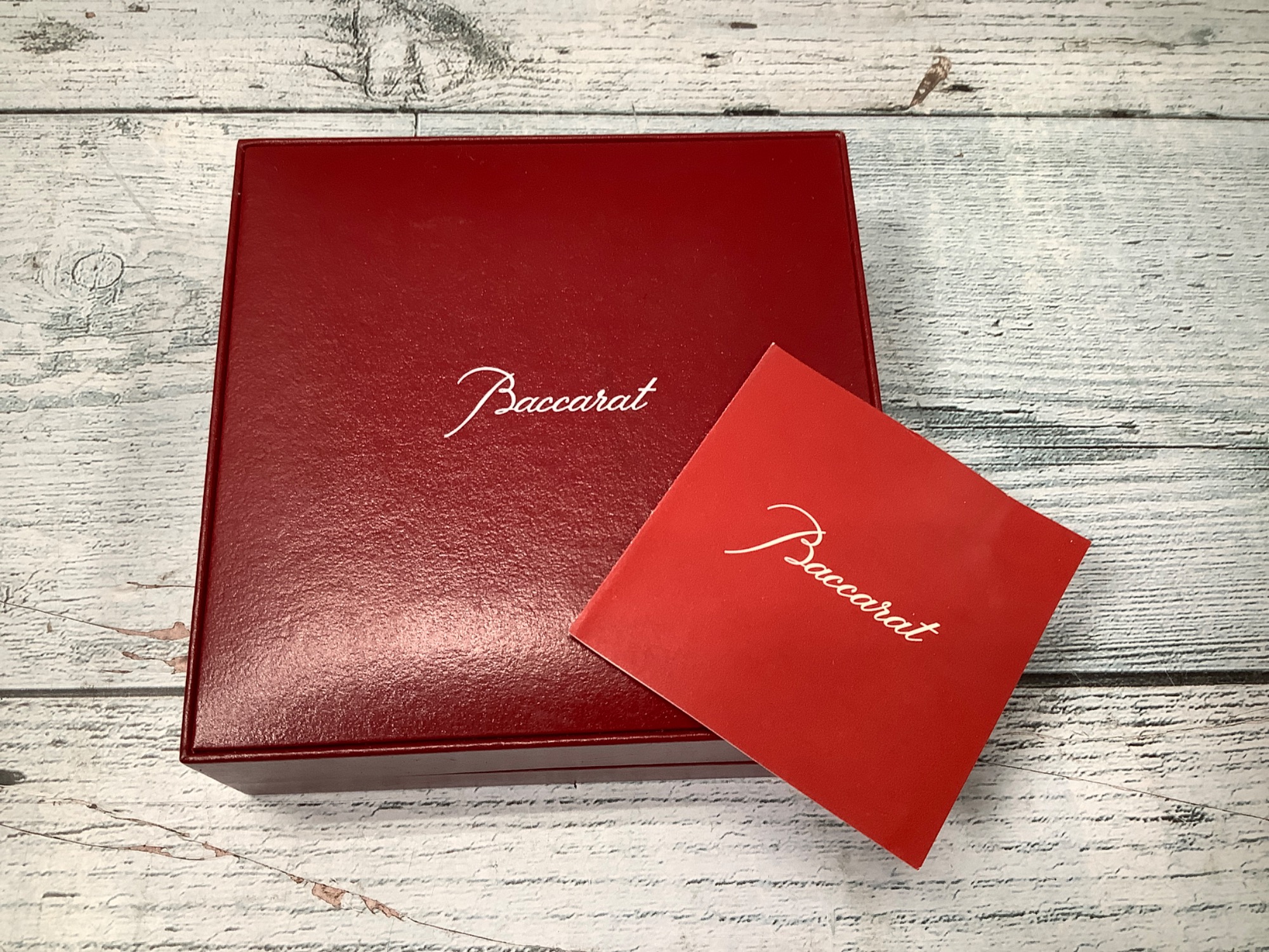 Baccarat バカラ トレフル ネックレス イルゼルビー レッド 赤 【公式