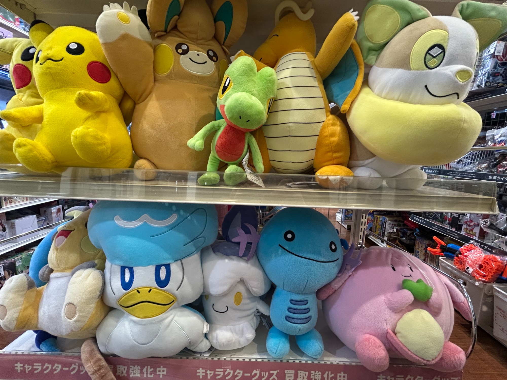 ポケモングッズ買取強化中】ポケモンセンターのぬいぐるみピカチュウ