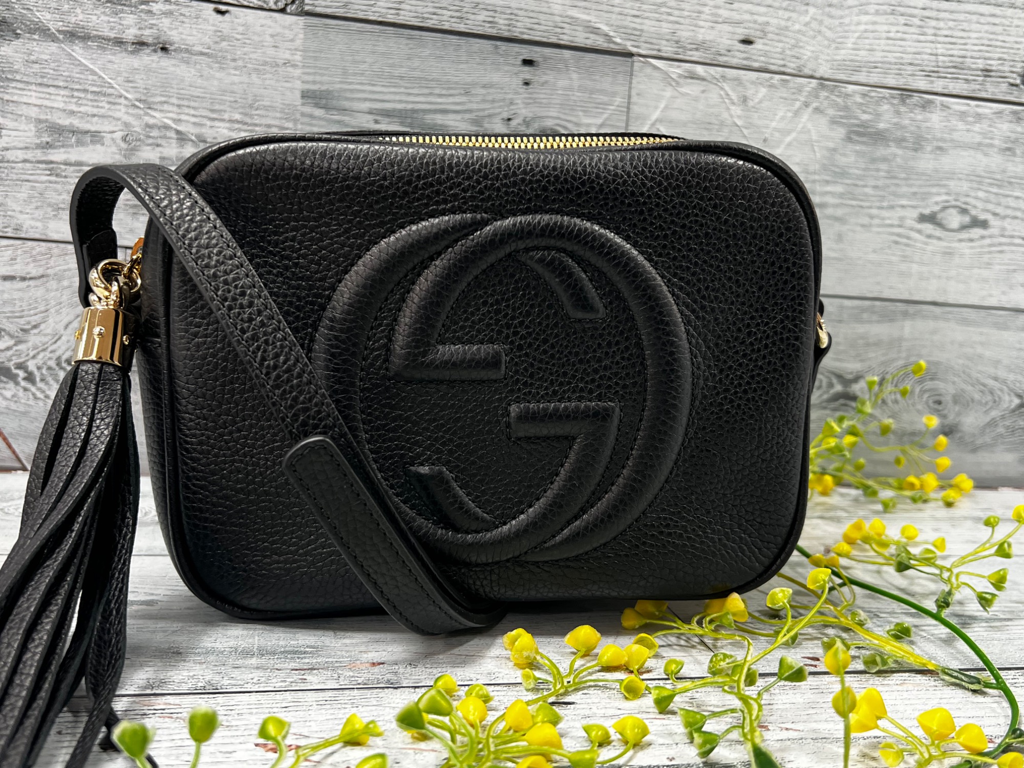 スマホで購入】GUCCI (グッチ) ソーホー インターロッキングショルダー