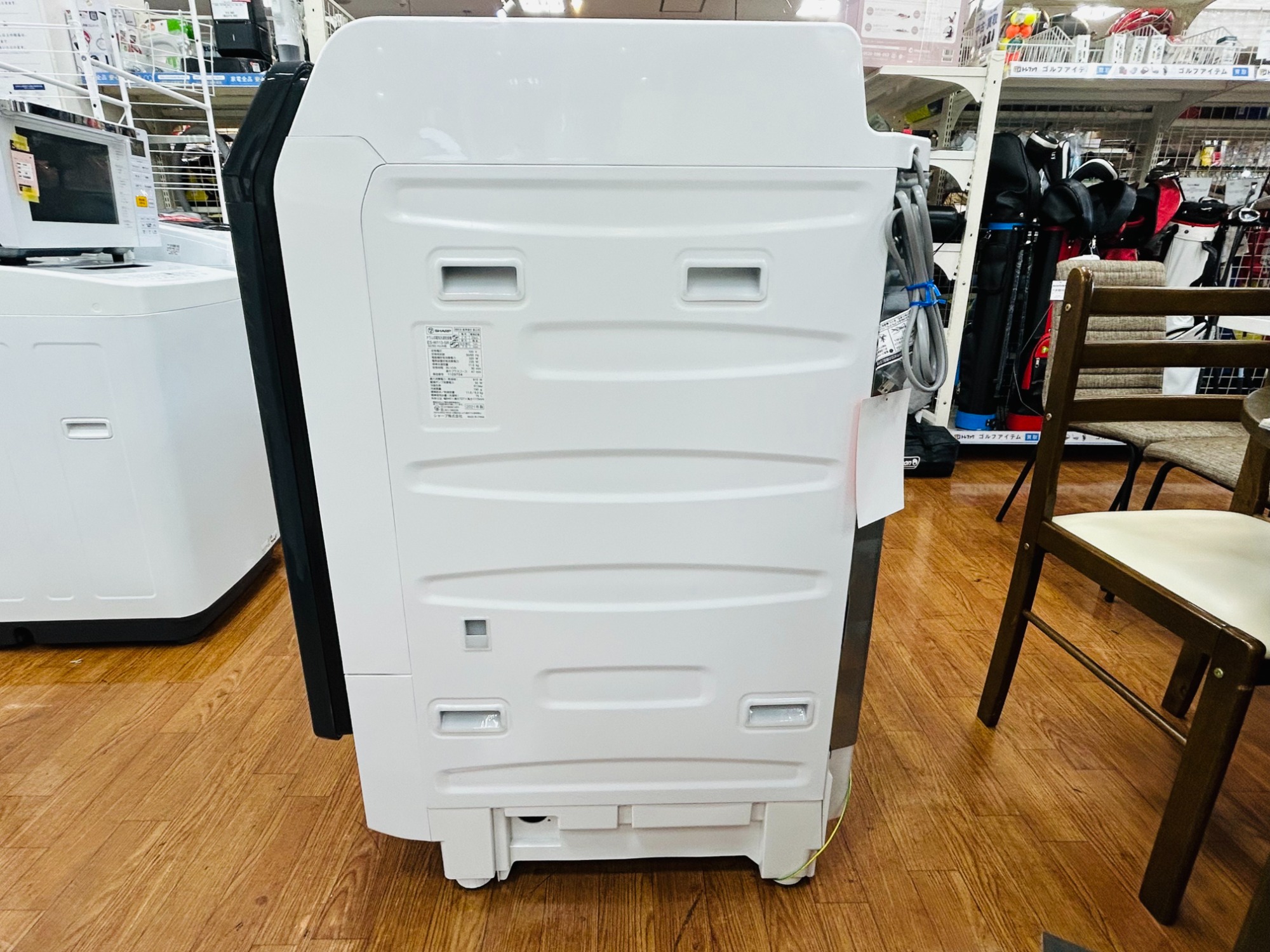 SHARP(シャープ)のドラム式洗濯乾燥機 ES-W113-SRが入荷いたしました