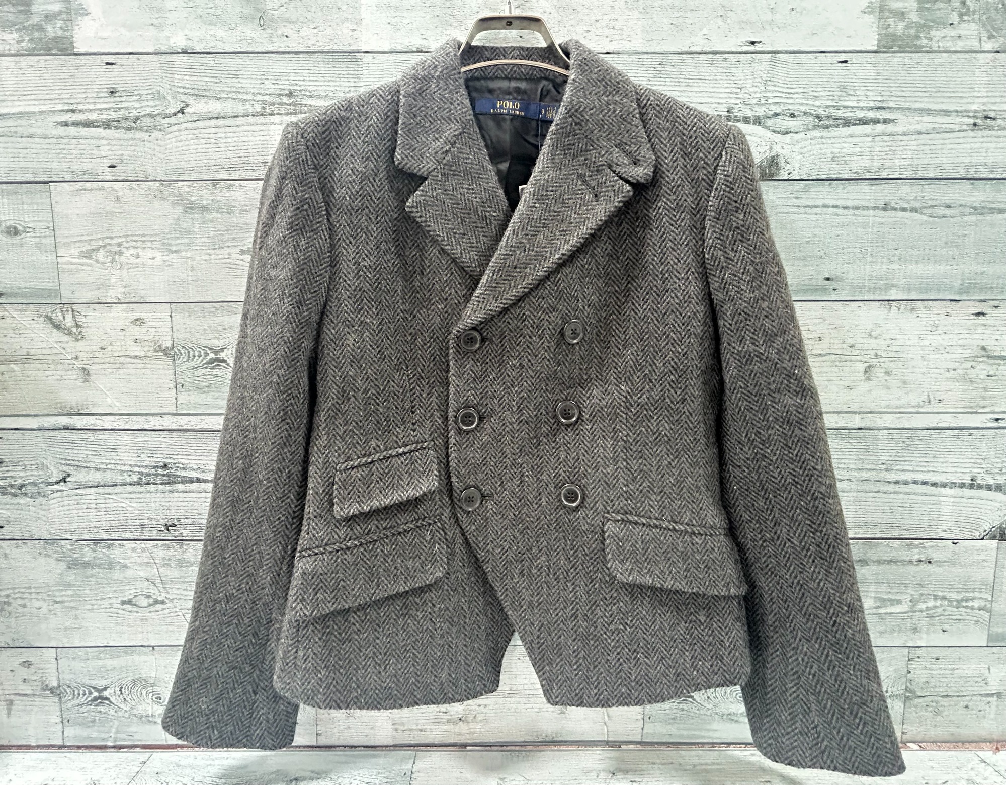 【80s】RALPH LAUREN ダブルブレスト コート POLO RALPH LAUREN(ポロ・ラルフローレン) ダブルブレストコートが入荷