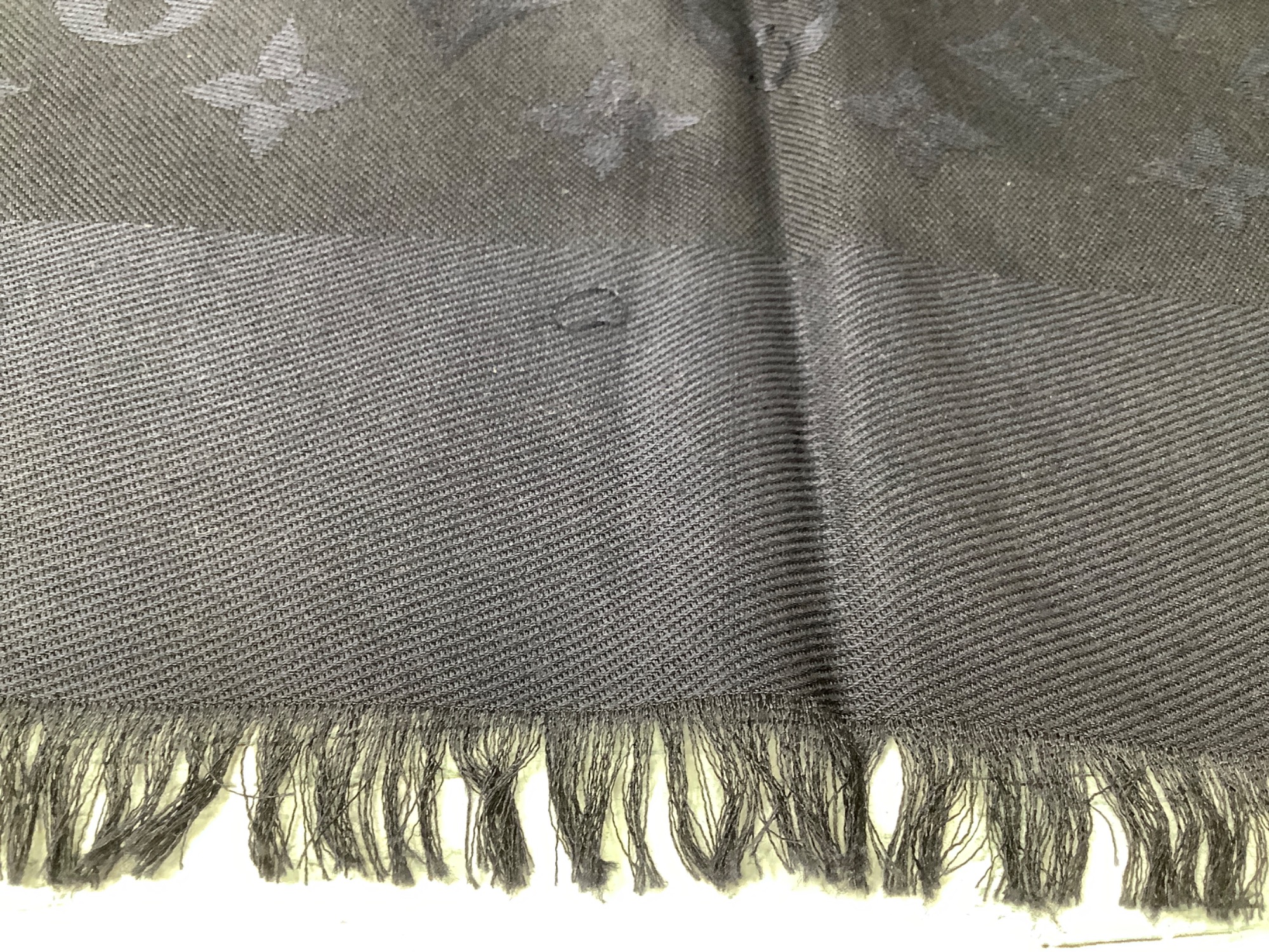 LOUIS VUITTON(ルイヴィトン) シルク混ウールスカーフが入荷いたしまし