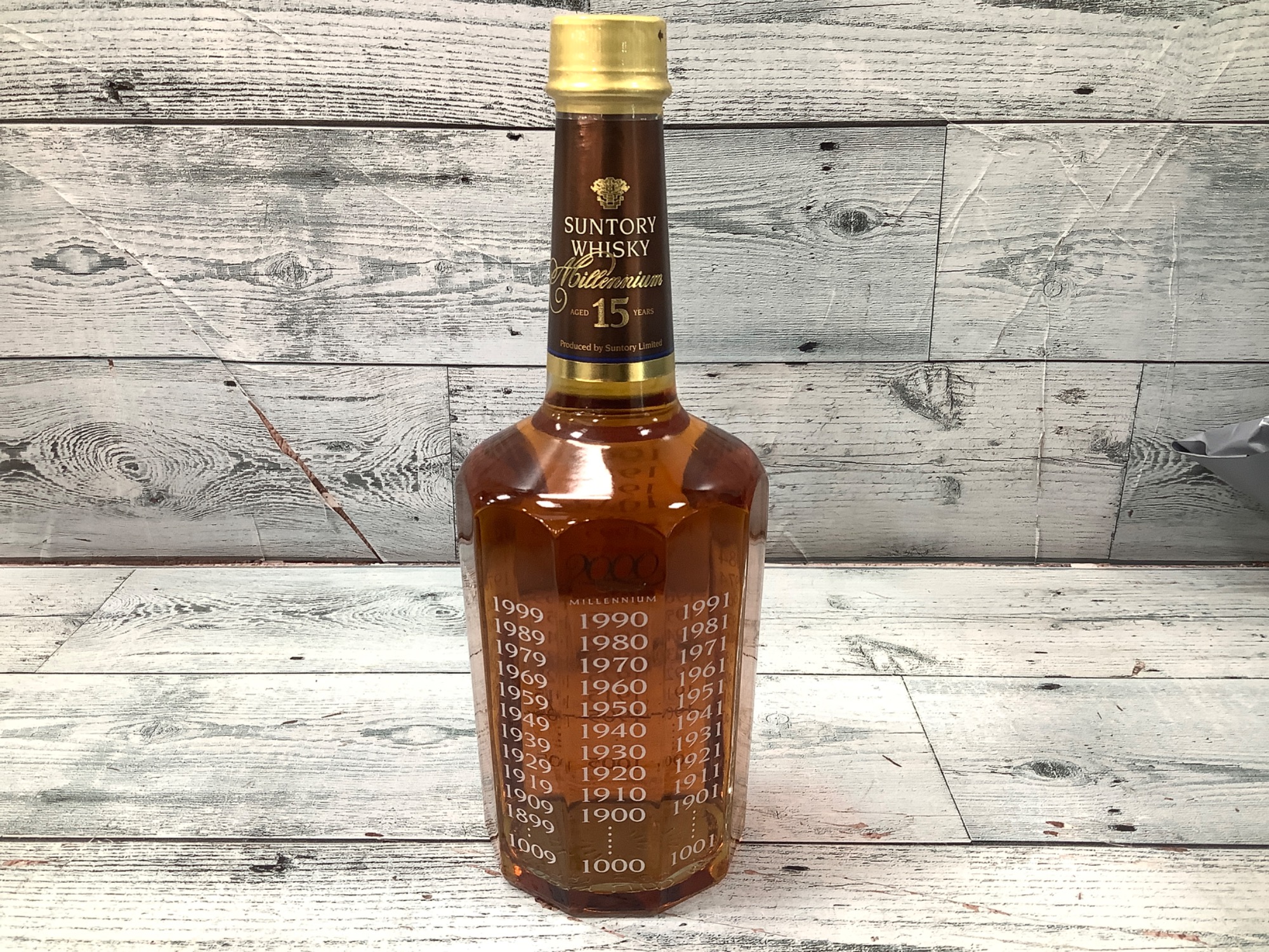 サントリーミレニアムウイスキー お酒類買取強化中】サントリーのジャパニーズウイスキー700ml
