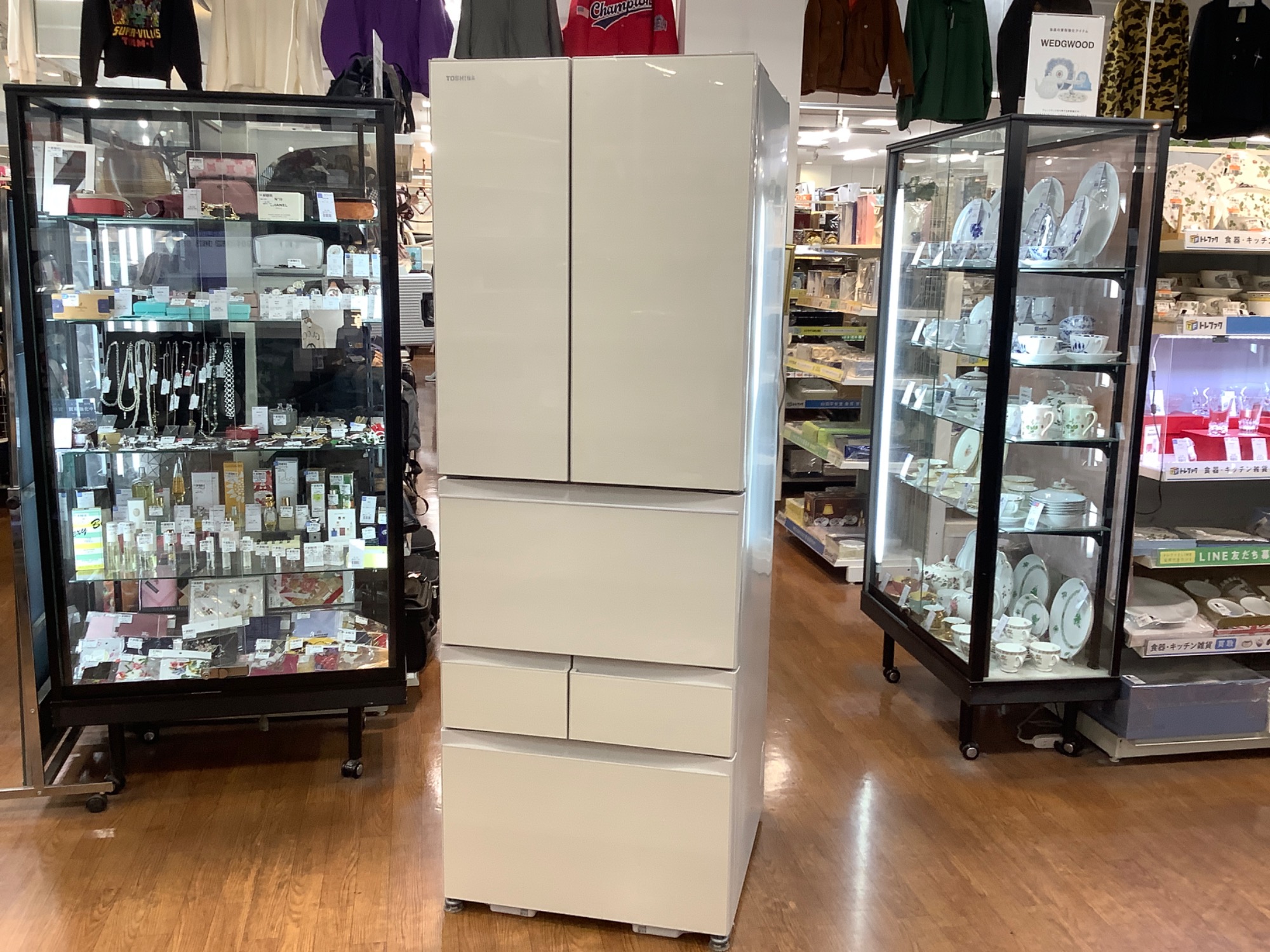 【トレファク中央林間店】6ドア冷蔵庫　TOSHIBA GR-R510FZ TOSHIBA(東芝) 6ドア冷蔵庫【GR-510FZ】のご紹介です！｜2022年05月05