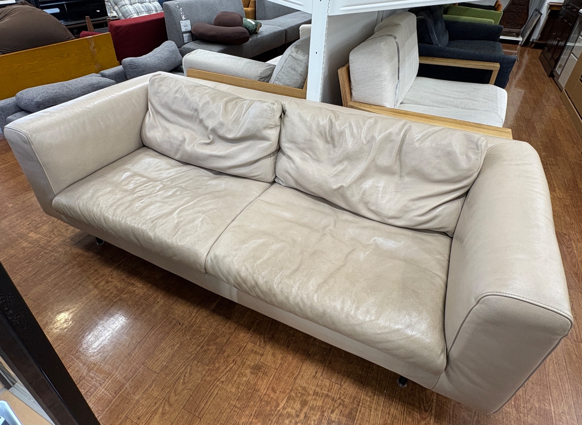 【美品】　値下げ　アクタス　ソファ　3人掛け ACTUS / アクタス】3人掛けソファ 幅200cm｜リビングの主役にぴったり