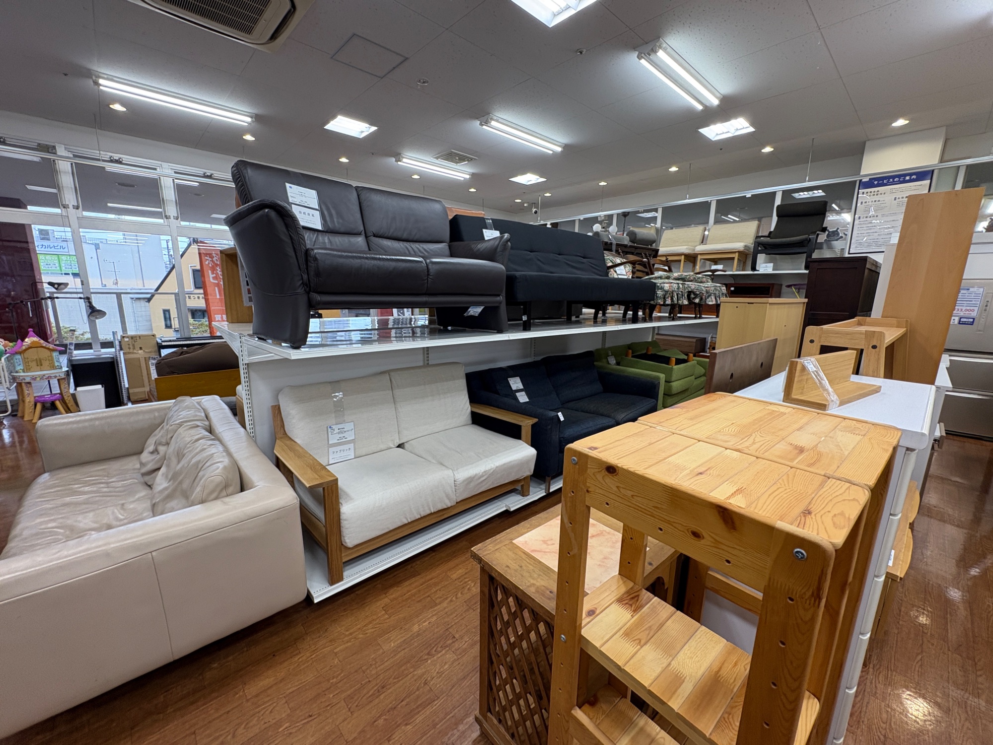 MUJI / 無印良品】2.5人掛けファブリックソファ｜ナチュラルな
