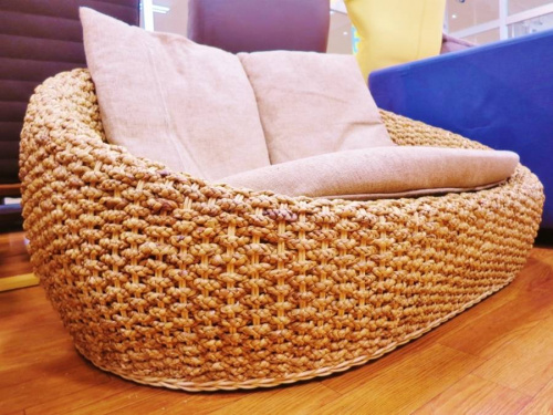 ウォーターヒヤシンスのソファ