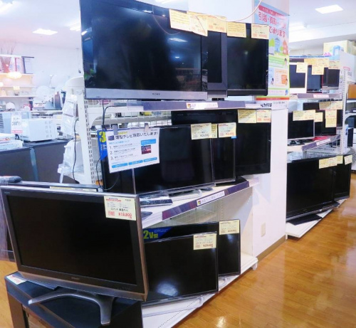 液晶テレビのTOSHIBA