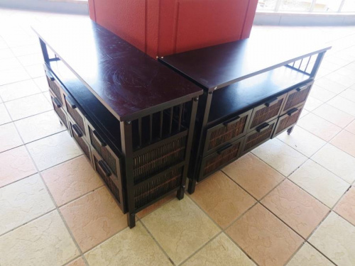 アジアン家具のキャビネット